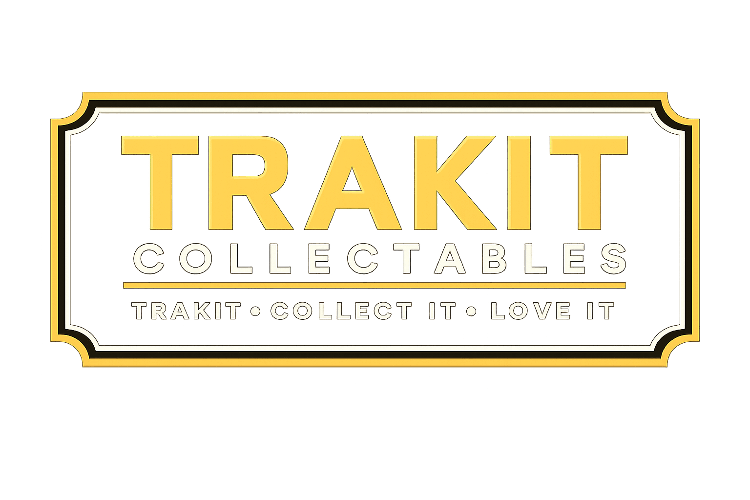 Trakit Collectables logo.